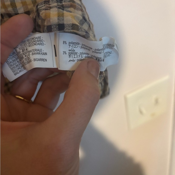 Zara Kids Plaid Dress with Knit Vest - Brown and Cream - Picture 3 of 3